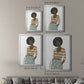 Fashion Vignette II - Modern Framed Canvas Print