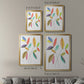 Color Pop Leaves IV - Modern Framed Canvas Print