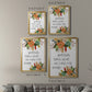 Illustrated Impressions II - Modern Framed Canvas Print
