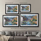 Pieces of Yakima Canyon - Modern Framed Art Print