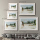 Wintery Horizon III - Barnwood Framed Art Print