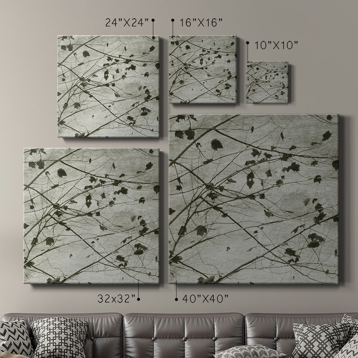 Laced Sky I - Canvas Art Print