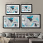 Subtle Billows II - Modern Framed Art Print