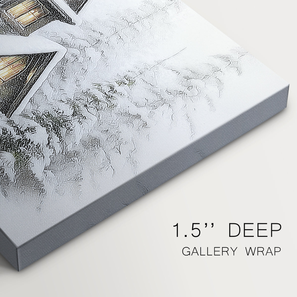 Pearled Dusk Promise - Canvas Art Print