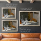 Impressionist still life with wine and bread by Claude Monet in an ornate champagne frame shown in multiple size options.