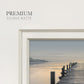 Sun Down - Double Matboard Framed Print