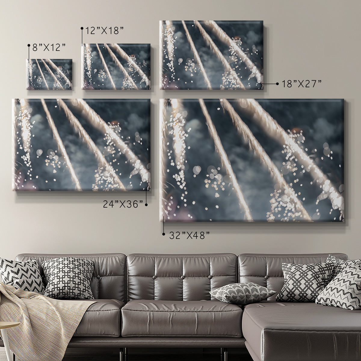 Celestial Glimmer - Canvas Art Print