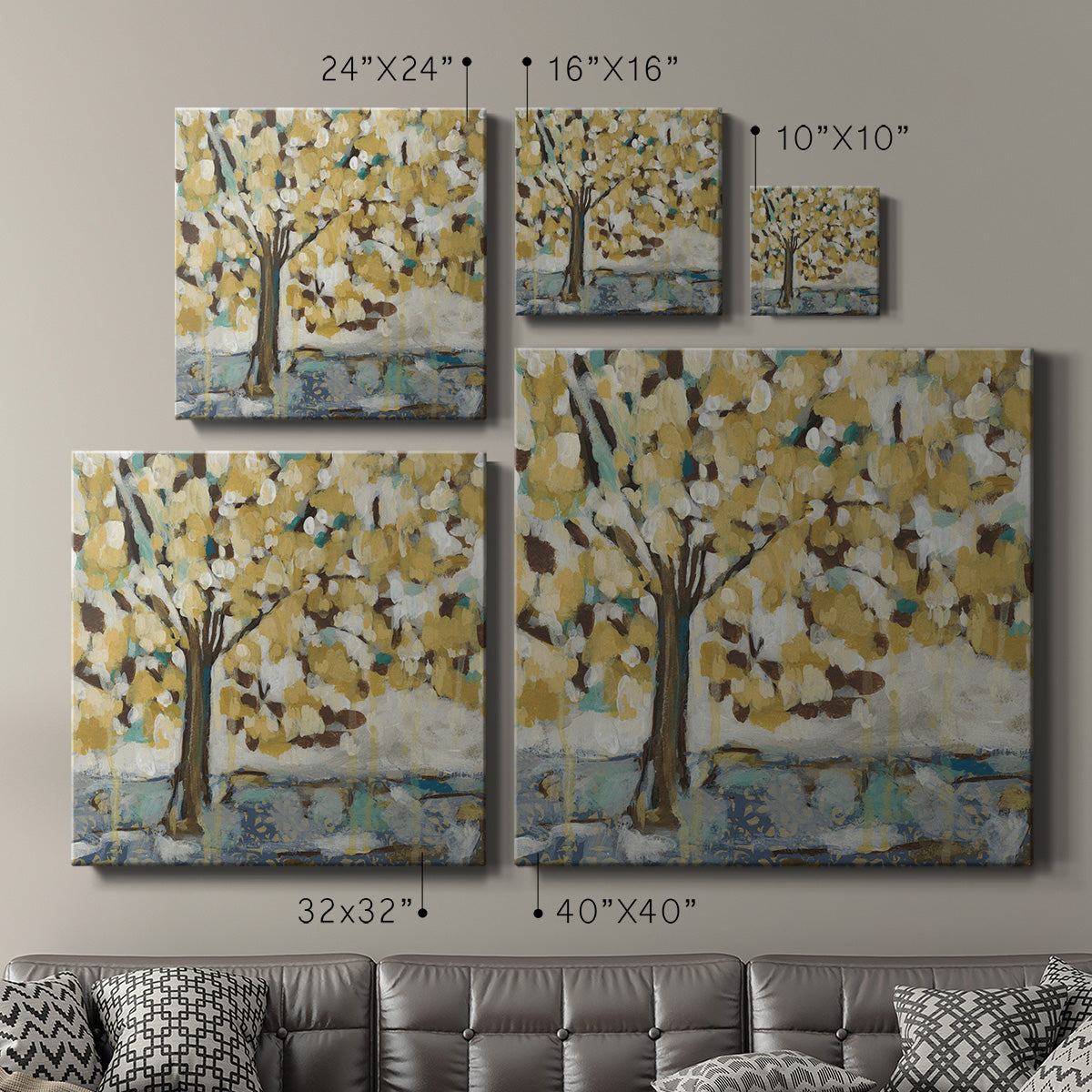 Golden Sunrise I - Canvas Art Print