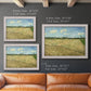 Ploughed Fields - Ornate Framed Canvas Print