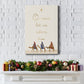 Away in a Manger Collection B Premium Gallery Wrapped Canvas - Ready to Hang