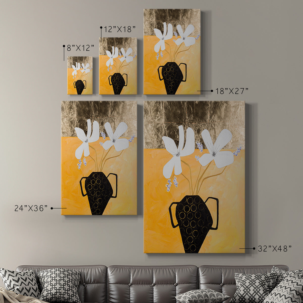 Enjoying the Company We Keep II - Canvas Art Print