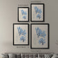 Blue Marine Algae V - Modern Framed Canvas Print