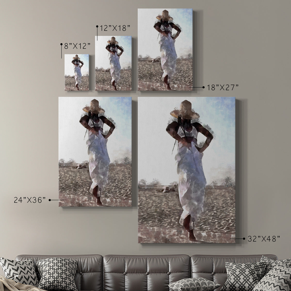 Her Dance I - Canvas Art Print