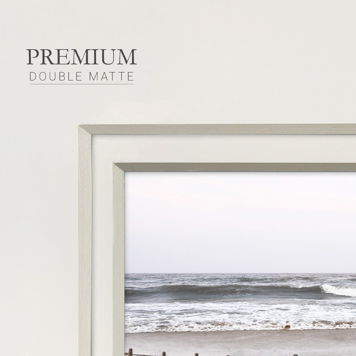 OBX Path Premium Framed Print Double Matboard