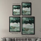 Crashing I - Modern Framed Canvas Print