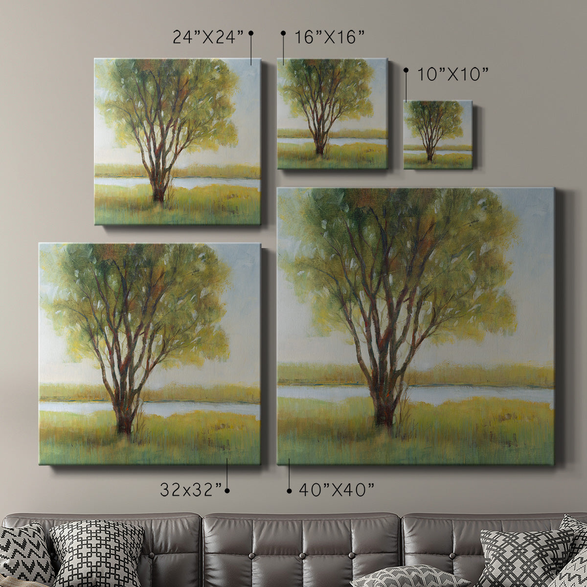 Shade Tree I-Premium Gallery Wrapped Canvas - Ready to Hang