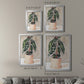 Potted Houseplant I - Modern Framed Canvas Print