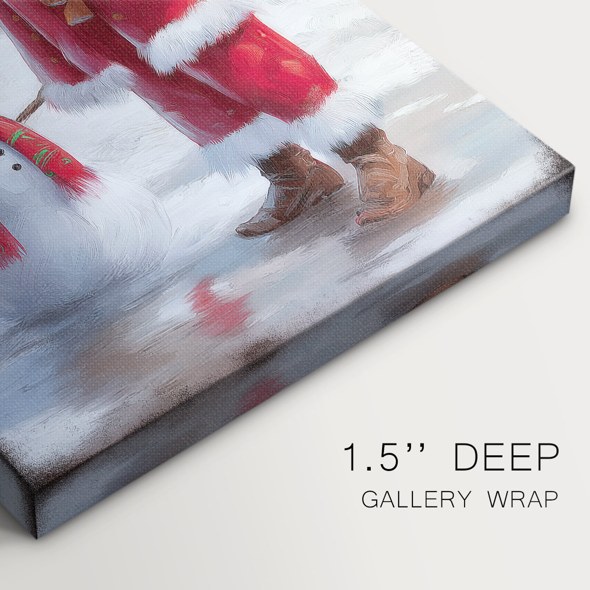 Silver Carol of Cathedral - Canvas Art Print