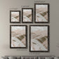 Earthtone Swipe I - Premium Framed Canvas 2 Piece Set - Ready to Hang