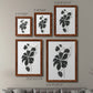 Size comparison chart for a set of two maple barnwood framed canvas prints.