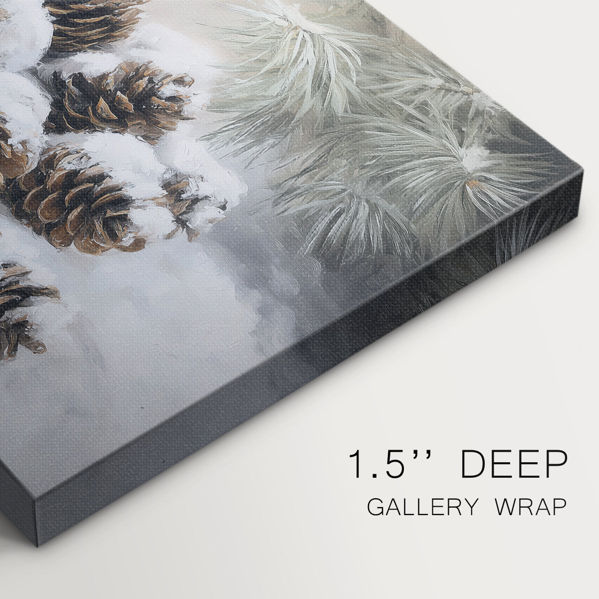 Silver Serenade of Eve - Canvas Art Print