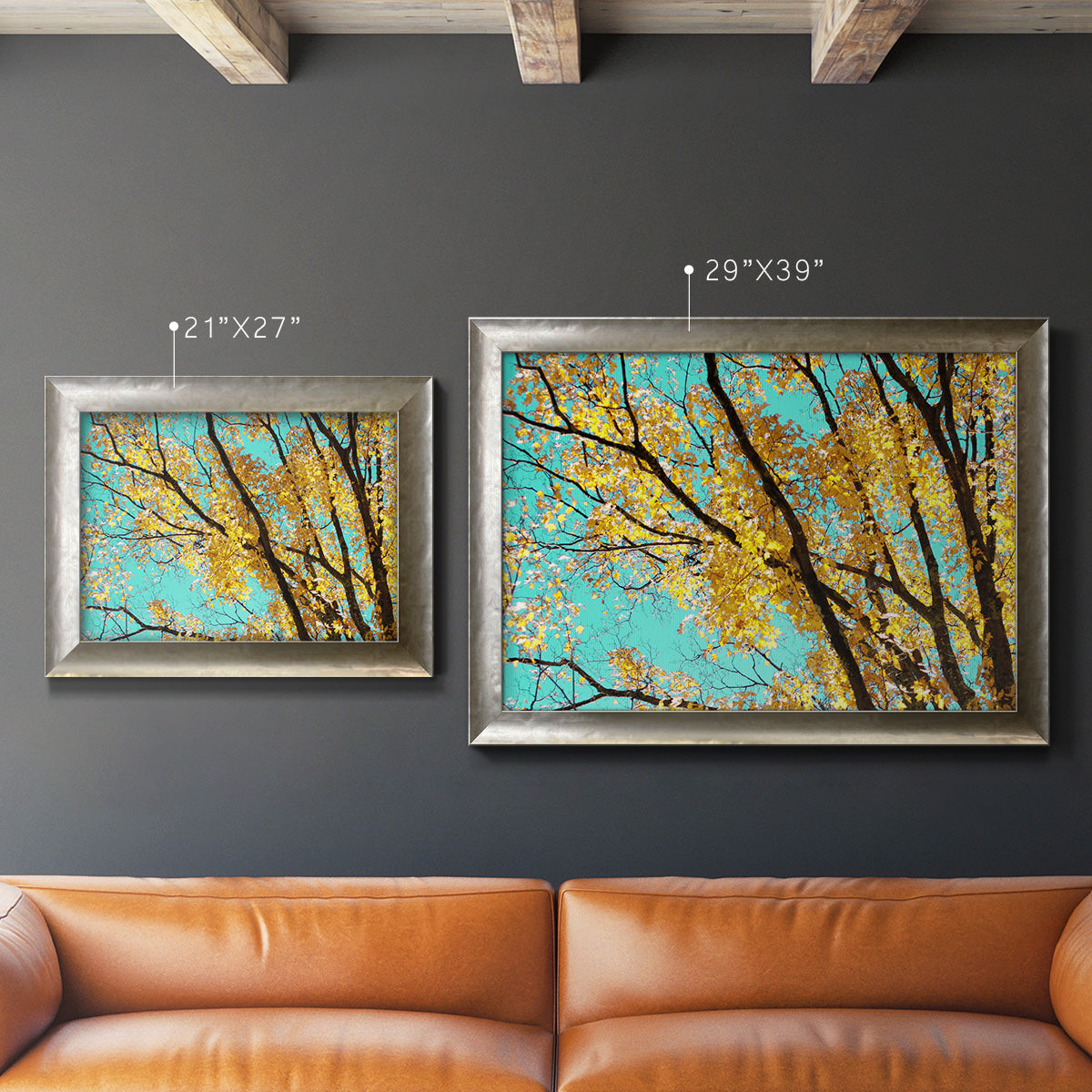 Autumn Tapestry IV Premium Framed Canvas- Ready to Hang