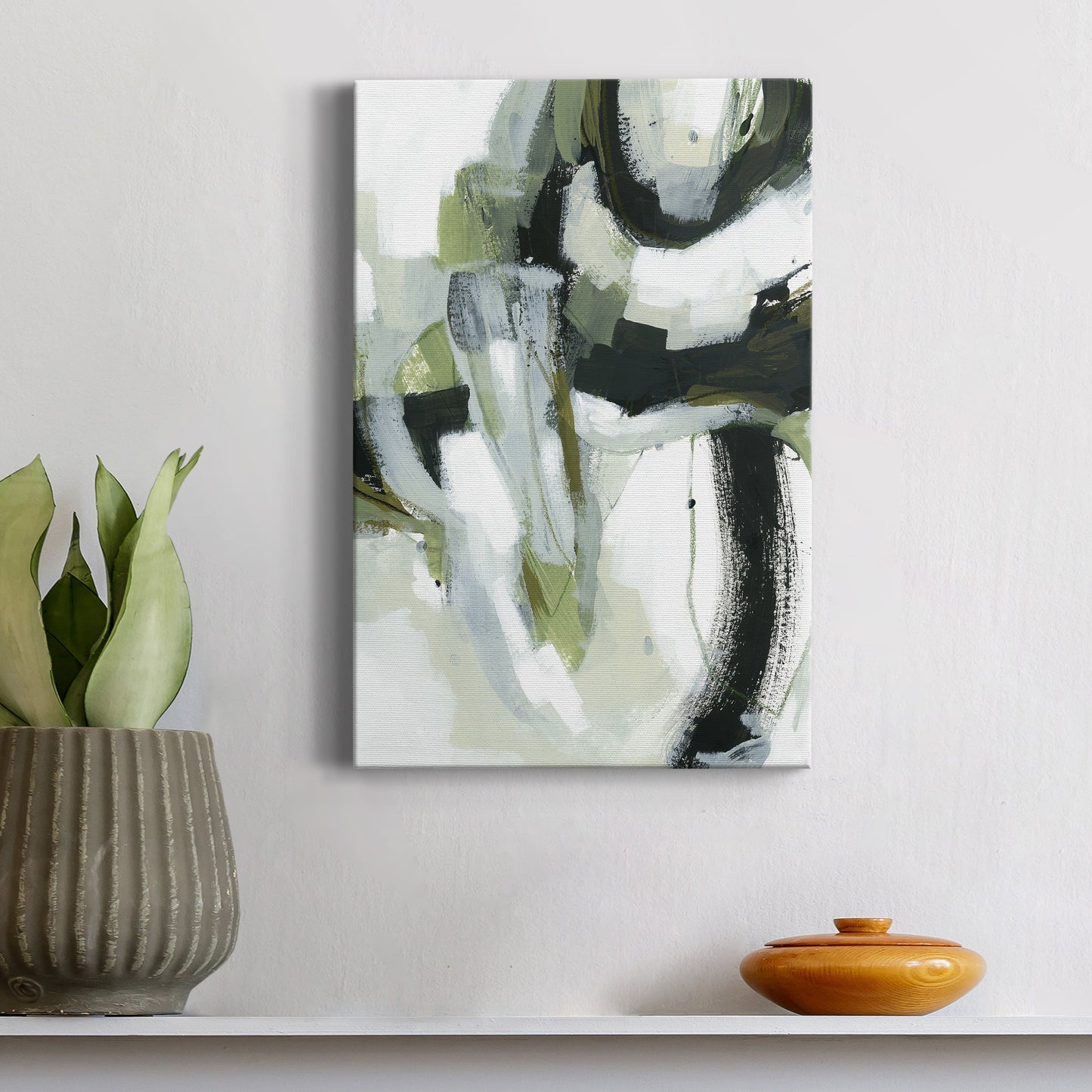 Green Onyx I Premium Gallery Wrapped Canvas - Ready to Hang