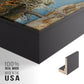 Thunderclouds on the Horizon, 1897 - Floater Framed Canvas Print