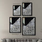 Tiles & Texture Abstract Angles II - Modern Framed Canvas Print