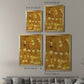 Turmeric Sunrise I - Modern Framed Canvas Print
