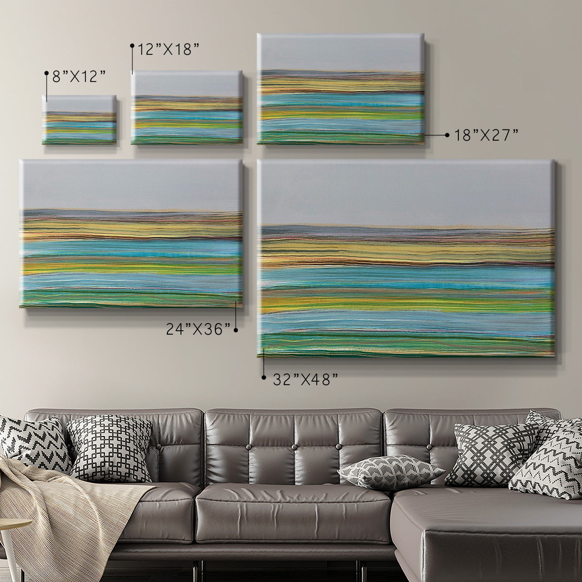 Parallel Striae I - Canvas Art Print