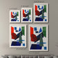 Colorful Shapes III - Premium Framed Canvas 2 Piece Set - Ready to Hang