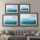 Azure Rising IV Premium Framed Print - Ready to Hang