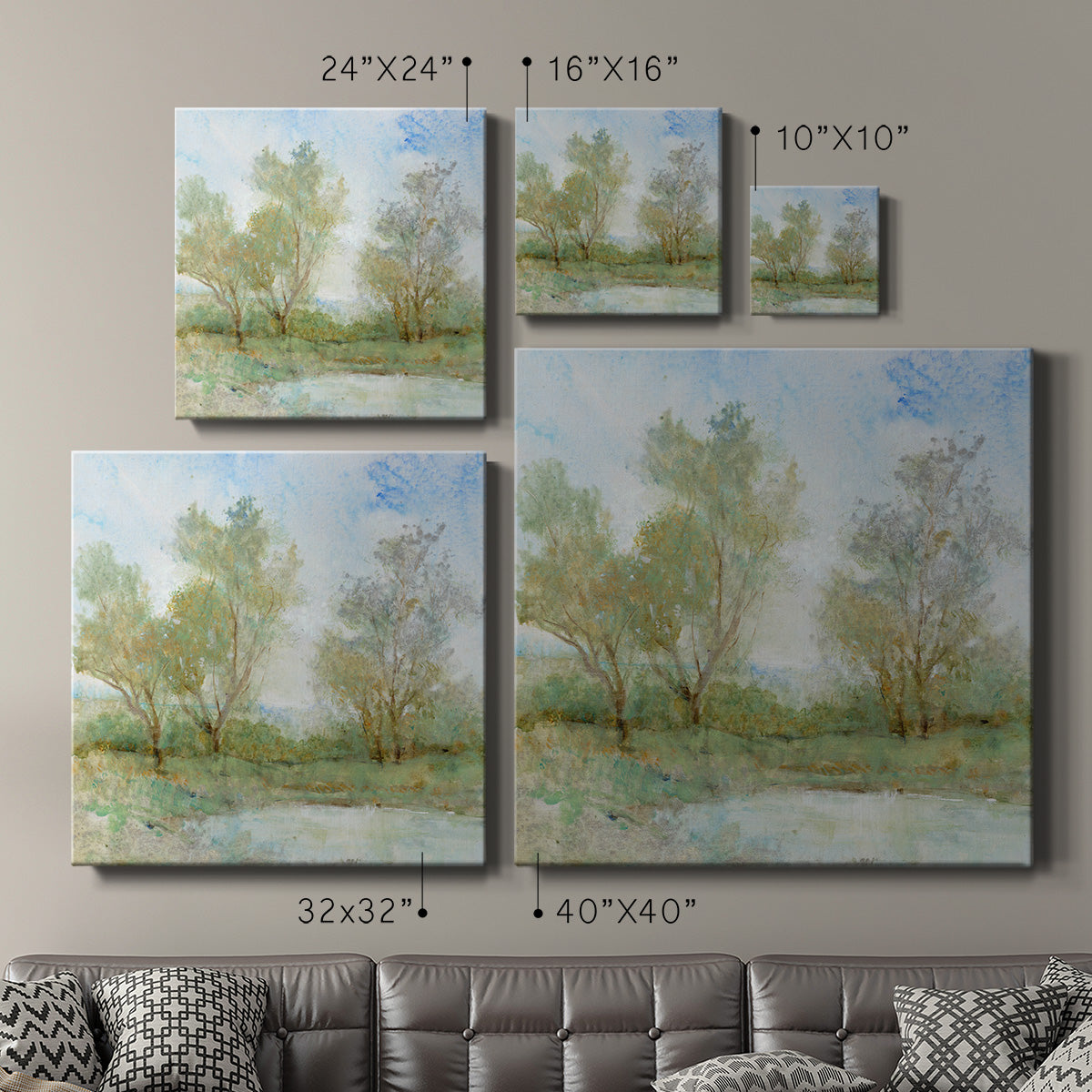 Cool Breeze I  - Canvas Art Print