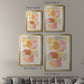Warm Petals II - Modern Framed Canvas Print