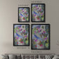 Monaco Hill Garden - Modern Framed Canvas Print