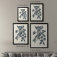 Growing Leaves II - Modern Framed Canvas Print
