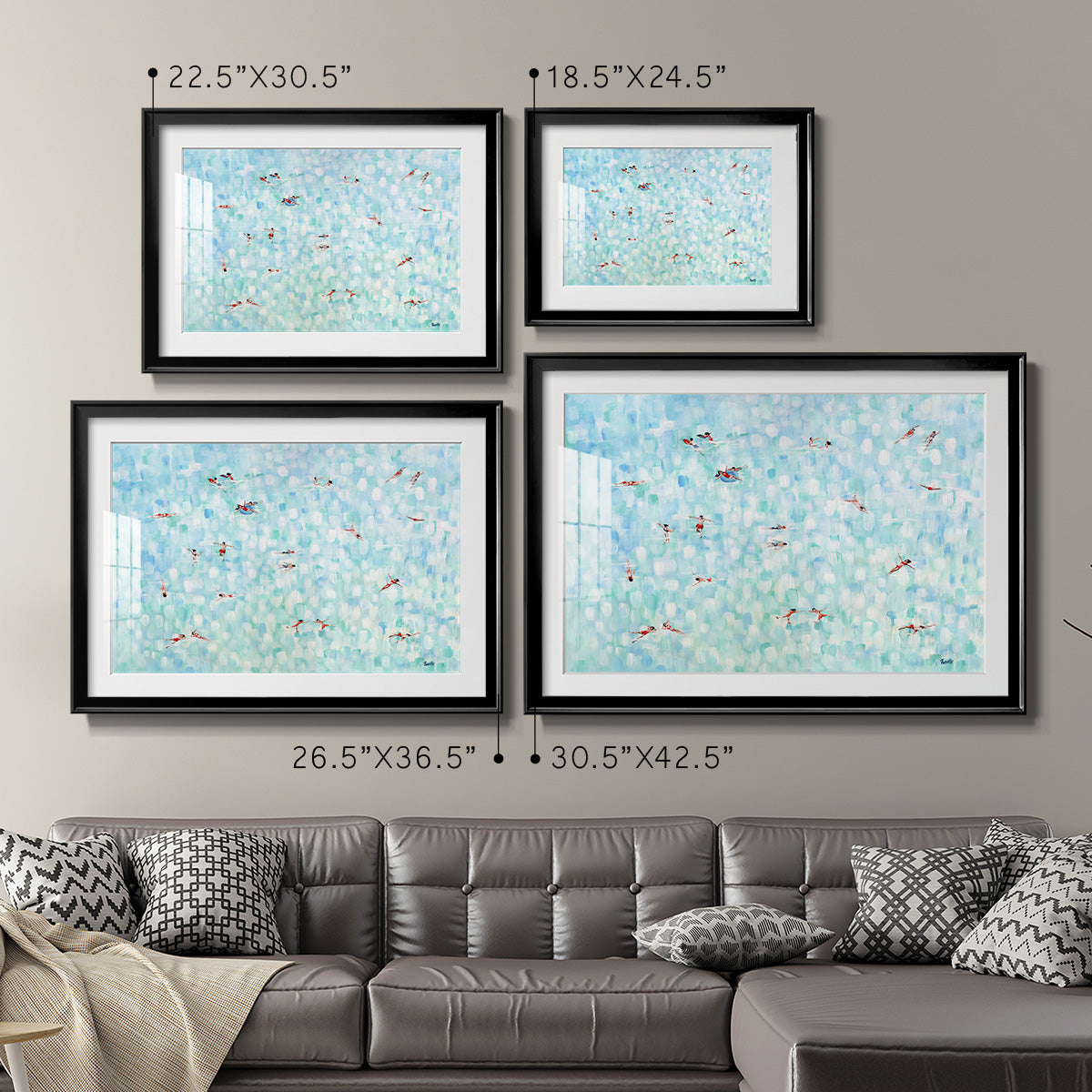 Endless Horizons Premium Framed Print - Ready to Hang