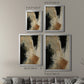Baked Paintstrokes V - Modern Framed Canvas Print