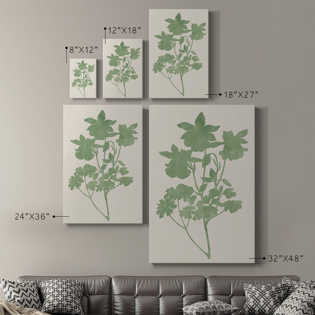 Vintage Garden I Premium Gallery Wrapped Canvas - Ready to Hang