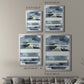 Blue Memories I - Modern Framed Canvas Print