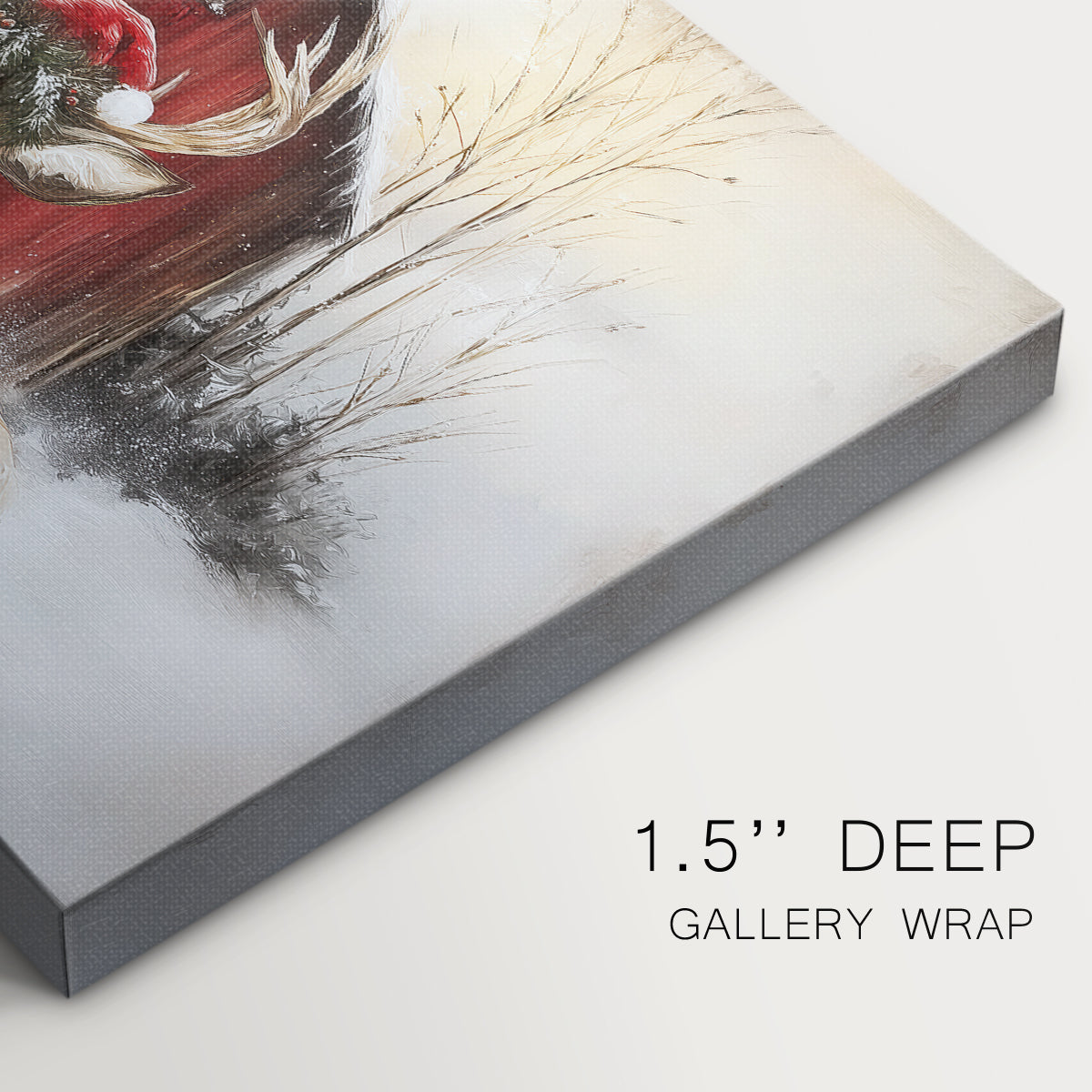 Golden Fir Blessing - Canvas Art Print