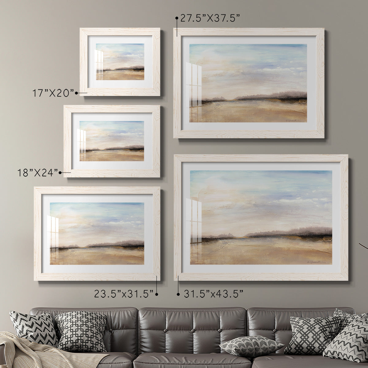 Mirage - Barnwood Framed Art Print