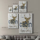 Happy Place Cabin Premium Gallery Wrapped Canvas - Ready to Hang