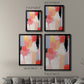 Aerial Scarlet I - Modern Framed Canvas Print