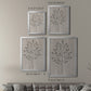 Leaves and Wood II - Modern Framed Canvas Print