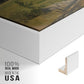 Landscape at Ljan, 1858 - Floater Framed Canvas Print