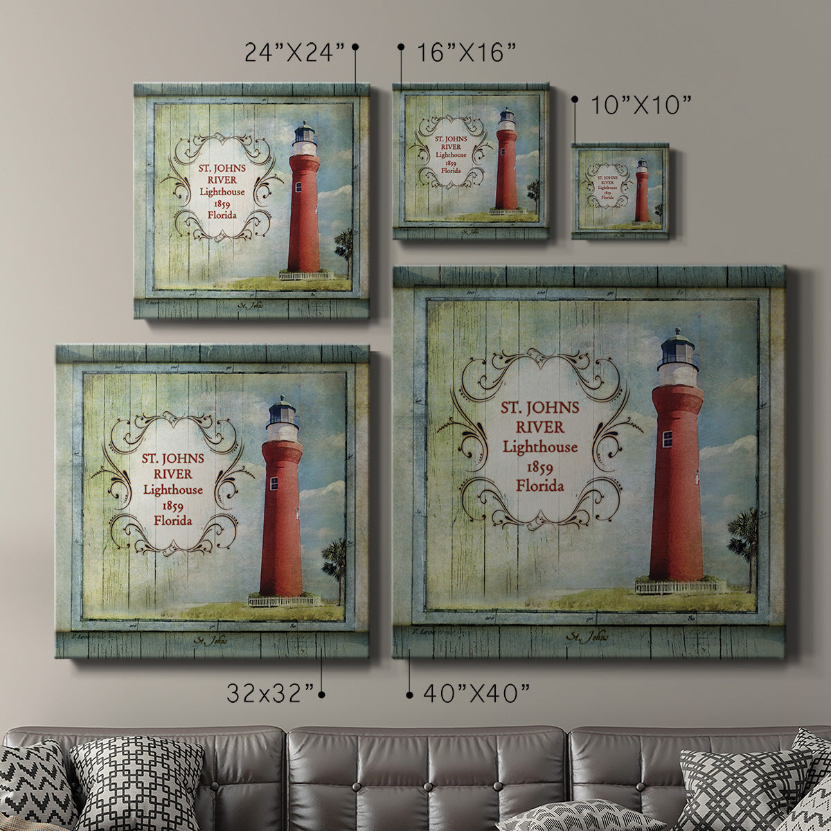 Florida Lighthouse XI-Premium Gallery Wrapped Canvas - Ready to Hang