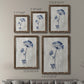 Indigo Botanical I - Premium Framed Canvas 2 Piece Set - Ready to Hang