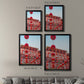 Lovely Lanterns I - Modern Framed Canvas Print